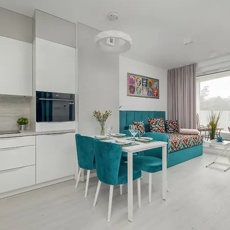 Rogowo Pearl Turquoise Near The Sea With Free Parking By Renters Apartment