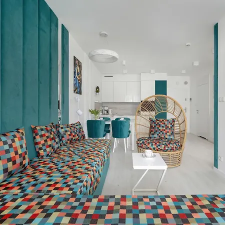Rogowo Pearl Turquoise Near The Sea With Free Parking By Renters Apartment Rogowo (Gryfice)